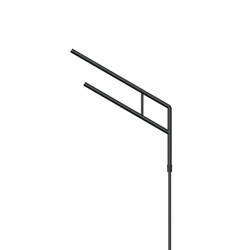 Кронштейн OXOR-SG2-1500x76-L1500 BLACK (Arlight, Сталь)