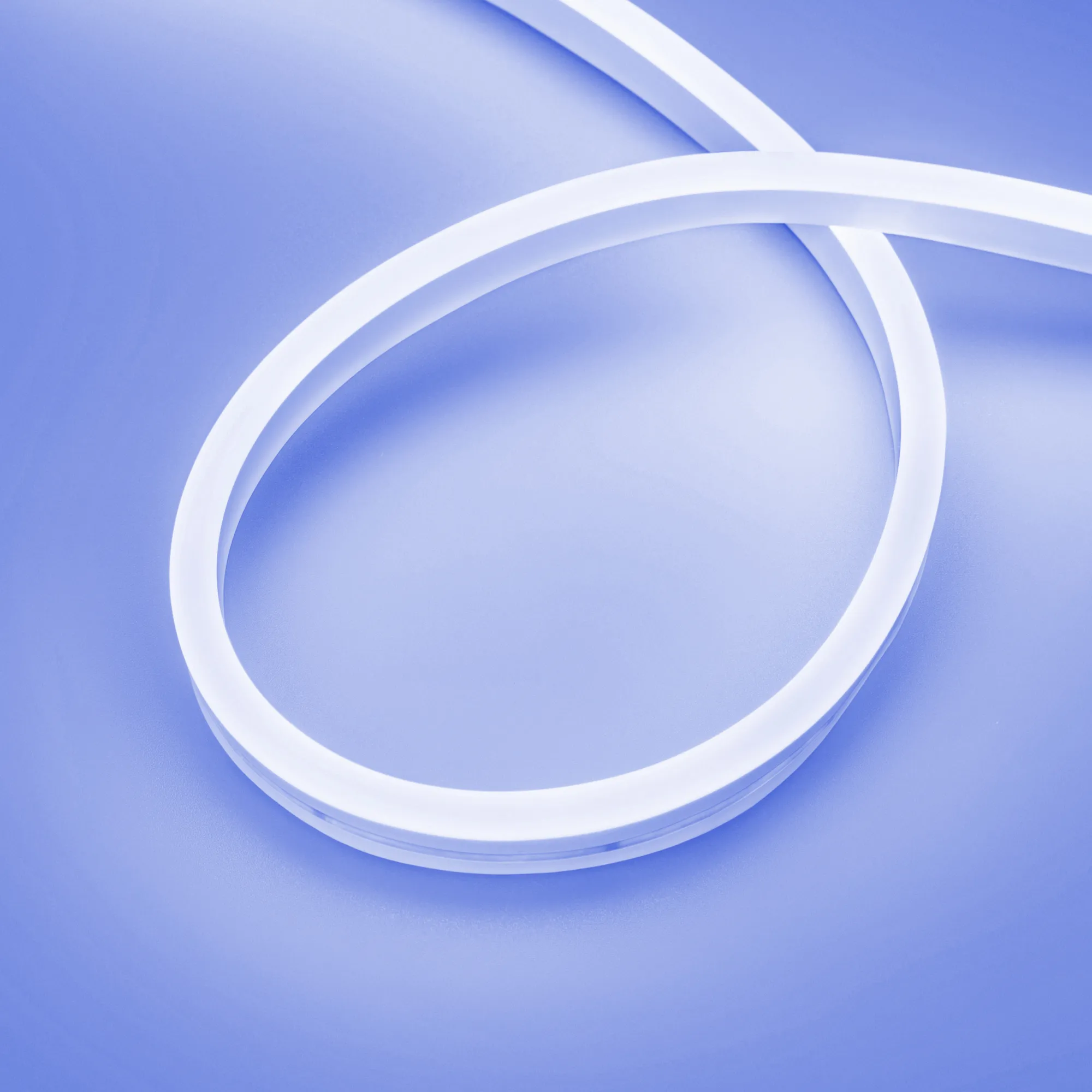 Лента светодиодная герметичная AURORA-PS-A120-16x8mm 24V Blue (10 W/m, IP65, 2835, 5m) (Arlight, Силикон) - изображение товара