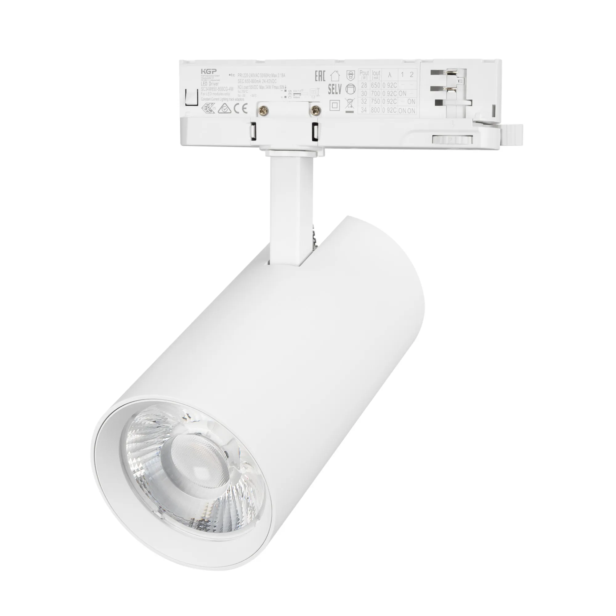Светильник LGD-GERA-4TR-R90-40W Day4000 (WH, 36 deg, 230V) (Arlight, IP20 Металл, 5 лет)
