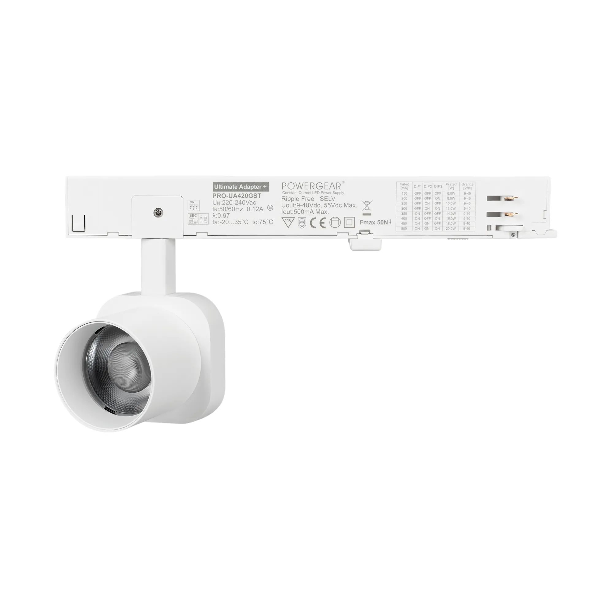 Светильник LGD-DIAFILM-4TR-R60-10W Day4000 (WH, 60 deg, 230V) (Arlight, IP20 Металл, 5 лет)