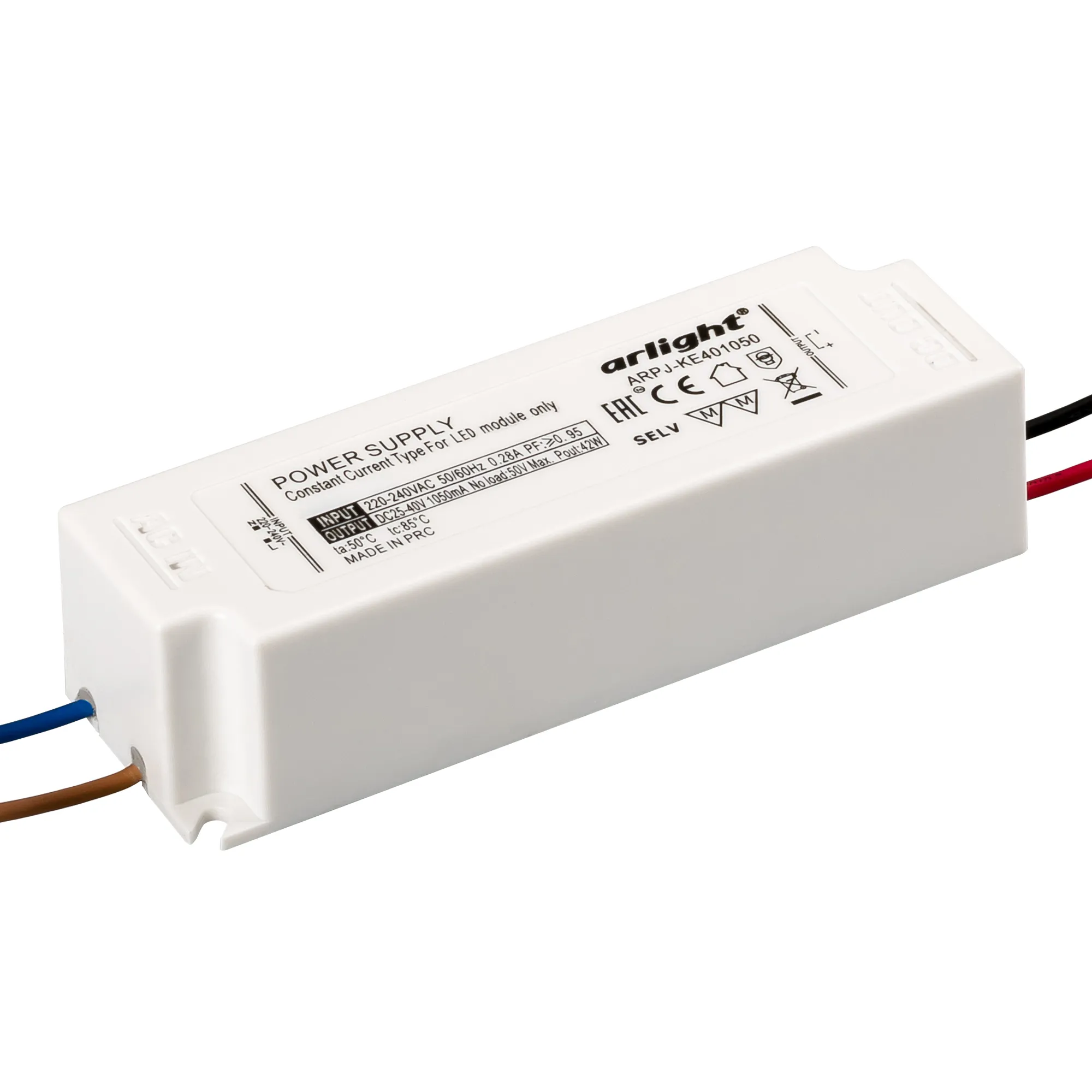 Блок питания ARPJ-KE67500 (34W, 500mA, PFC) (Arlight, Пластик)