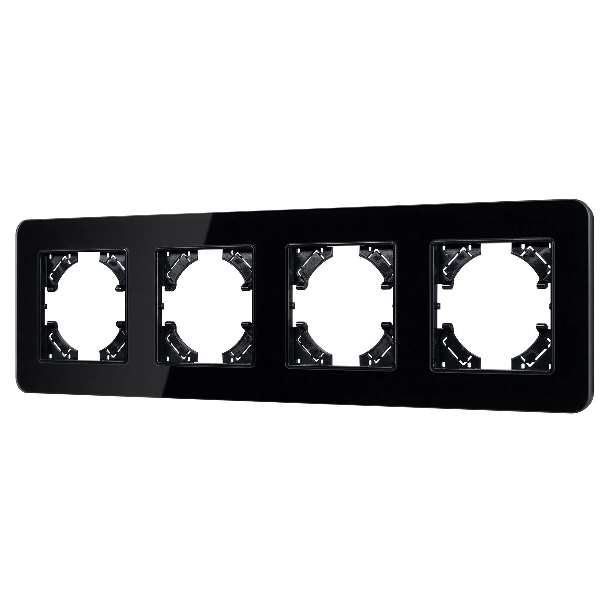 Рамка стеклянная FRM-OMALI-GS-4-BK (Arlight, -) - изображение товара
