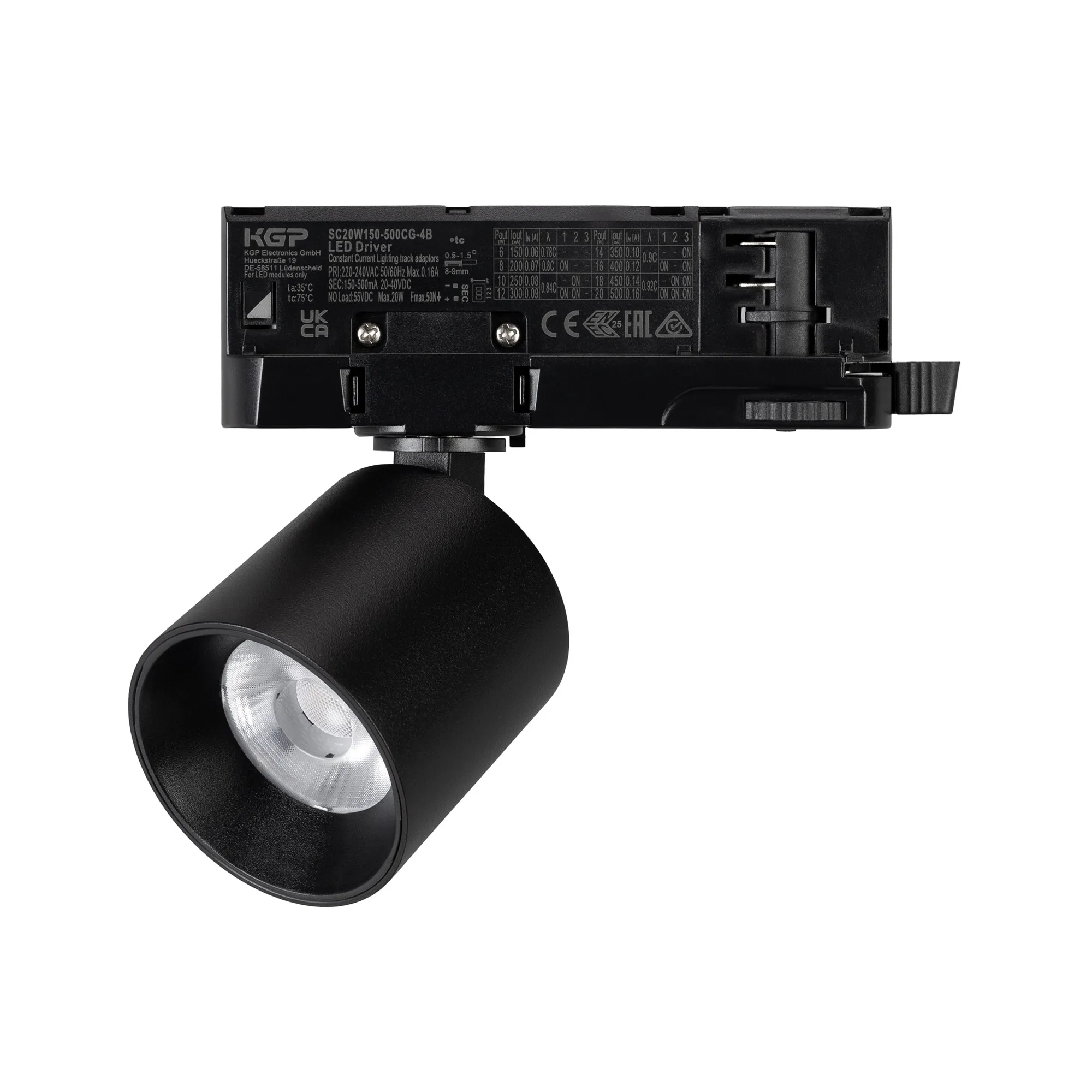 Светильник LGD-DYKE-4TR-R60-8W Day4000 (BK, 20 deg, 230V, TRIAC) (Arlight, IP20 Металл, 5 лет)