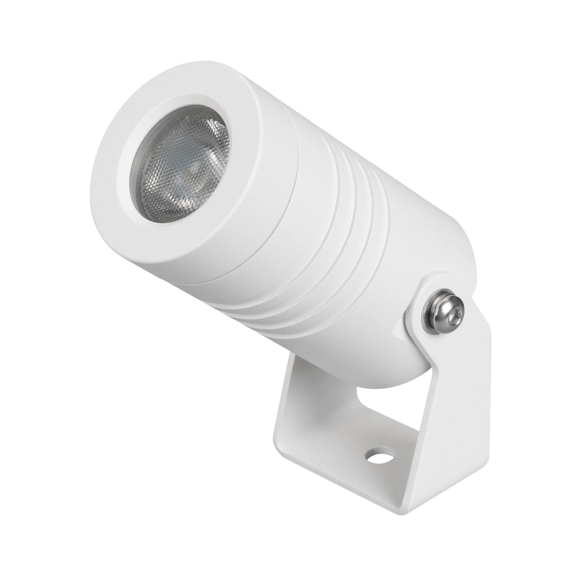 Светильник KT-RAY-COLOR-R42-6W RGB (WH, 25 deg, 12V) (Arlight, IP67 Металл, 3 года) - изображение товара