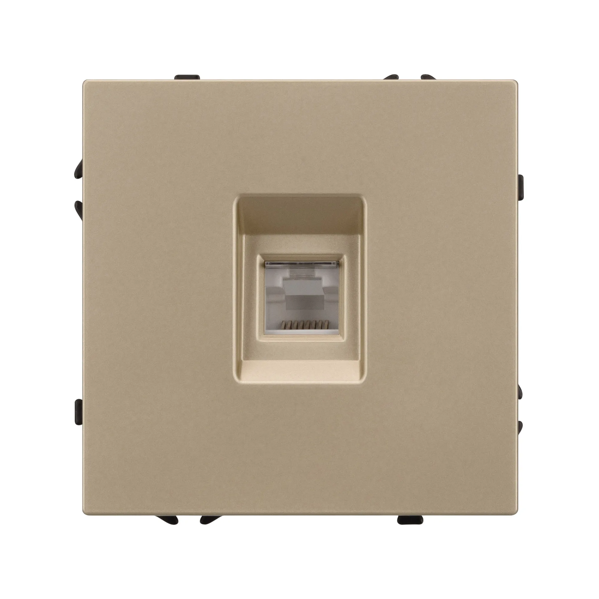 Механизм компьютерной розетки SCT-NOBE-MPC1-SFPL-GD (RJ-45, CAT6) (Arlight, -)