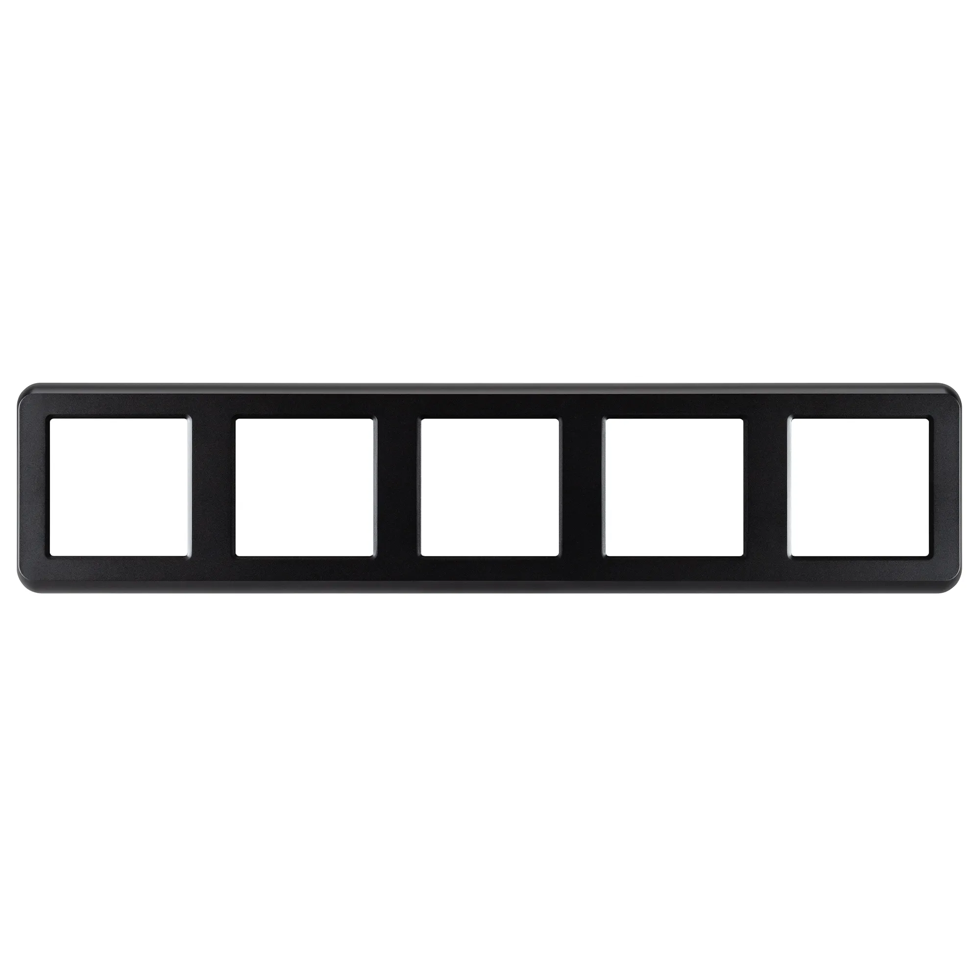 Рамка пластиковая FRM-VERSA-PL-5-BK (Arlight, -)