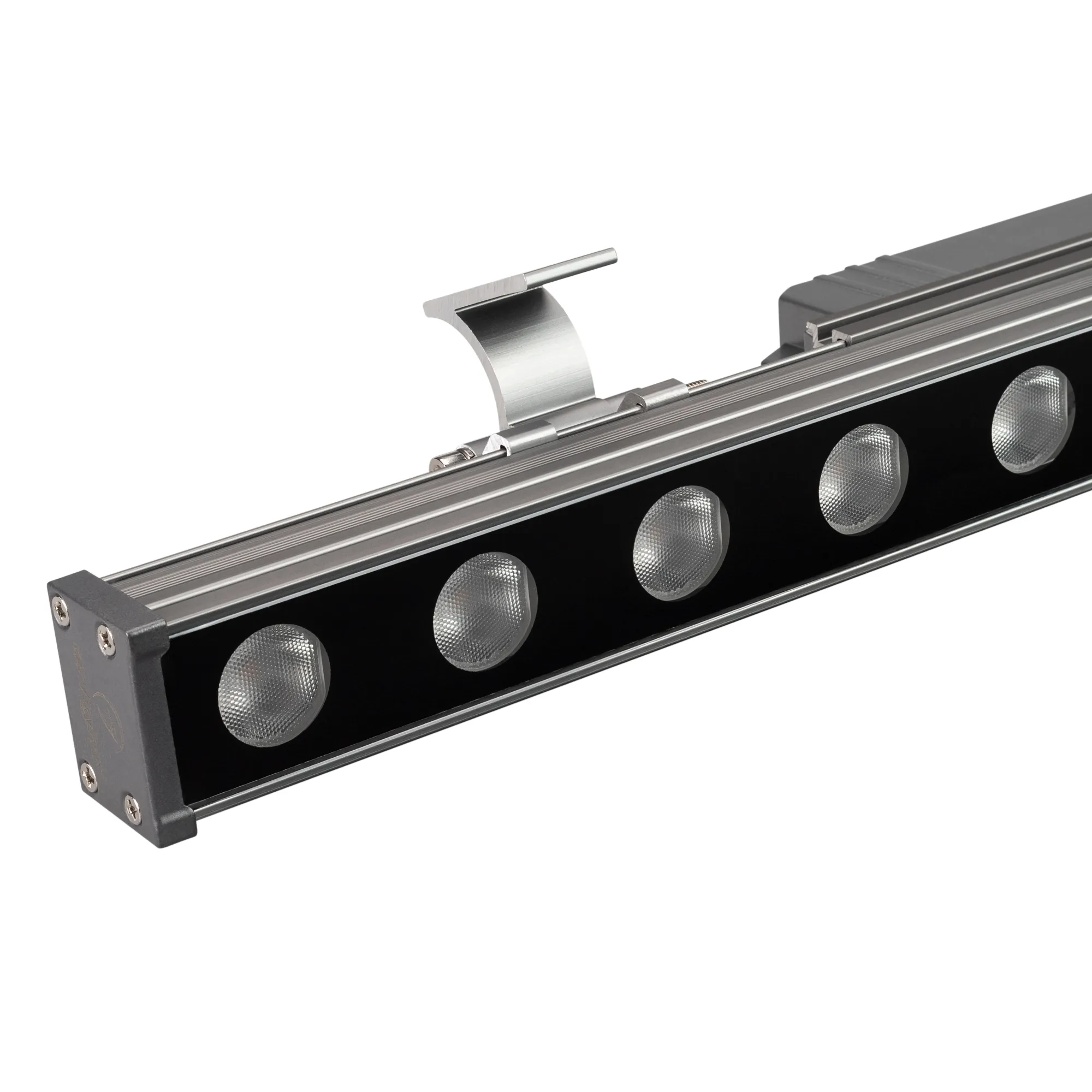 Линейный прожектор AR-LINE-760-18W Warm2700 (GR, 30 deg, 230V) (Arlight, IP65 Металл, 3 года) - изображение товара