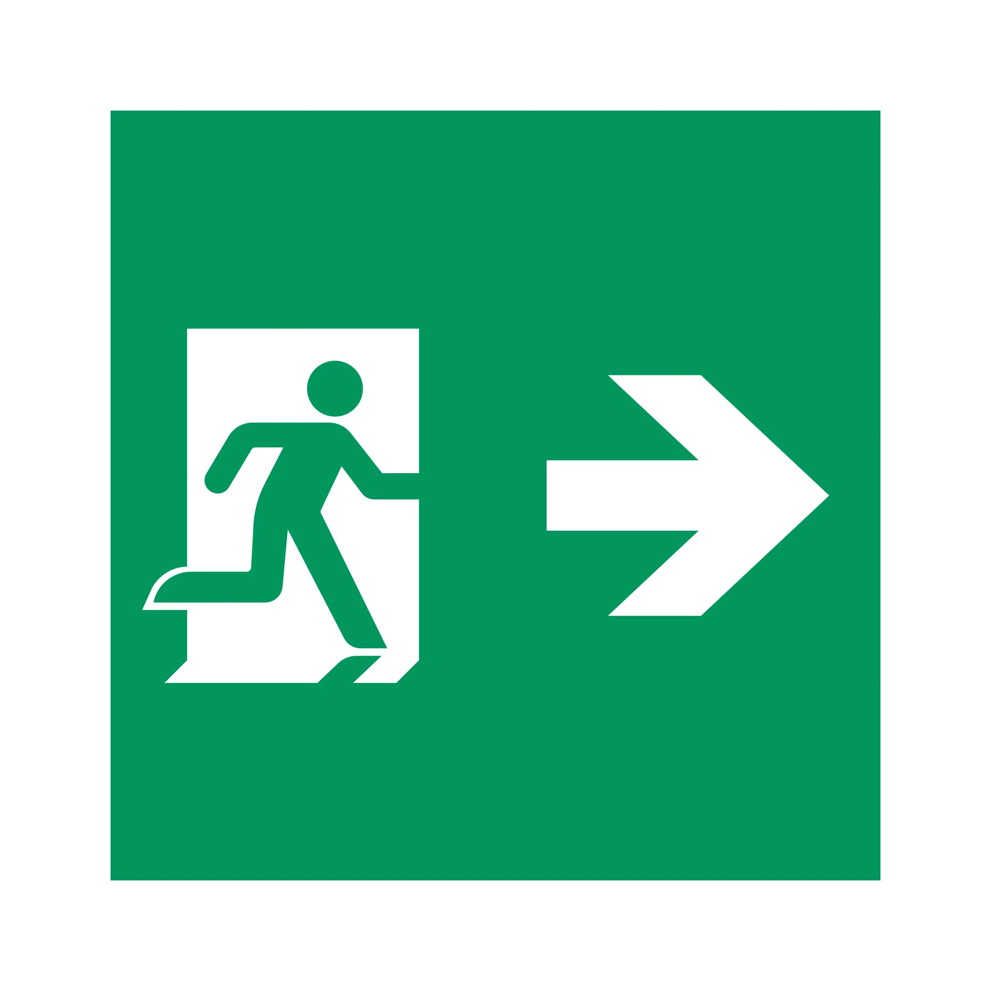 Пиктограмма EMGP-MARK-MA-RIGHT (Человек, Вправо) (Arlight, Пластик)