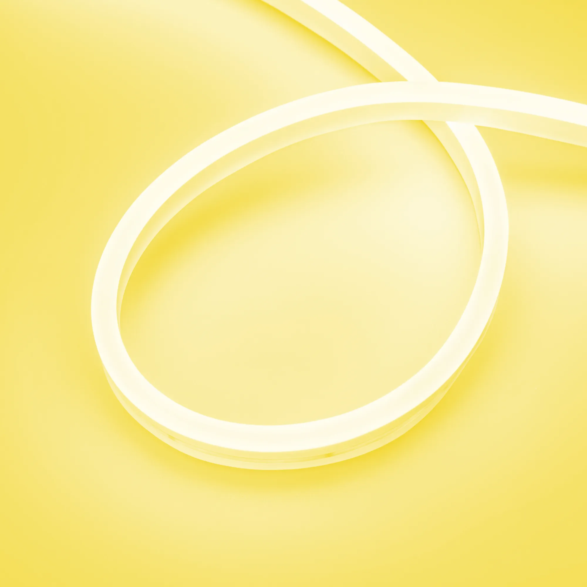 Лента светодиодная герметичная AURORA-PS-A120-16x8mm 24V Yellow (10 W/m, IP65, 2835, 5m) (Arlight, Силикон) - изображение товара
