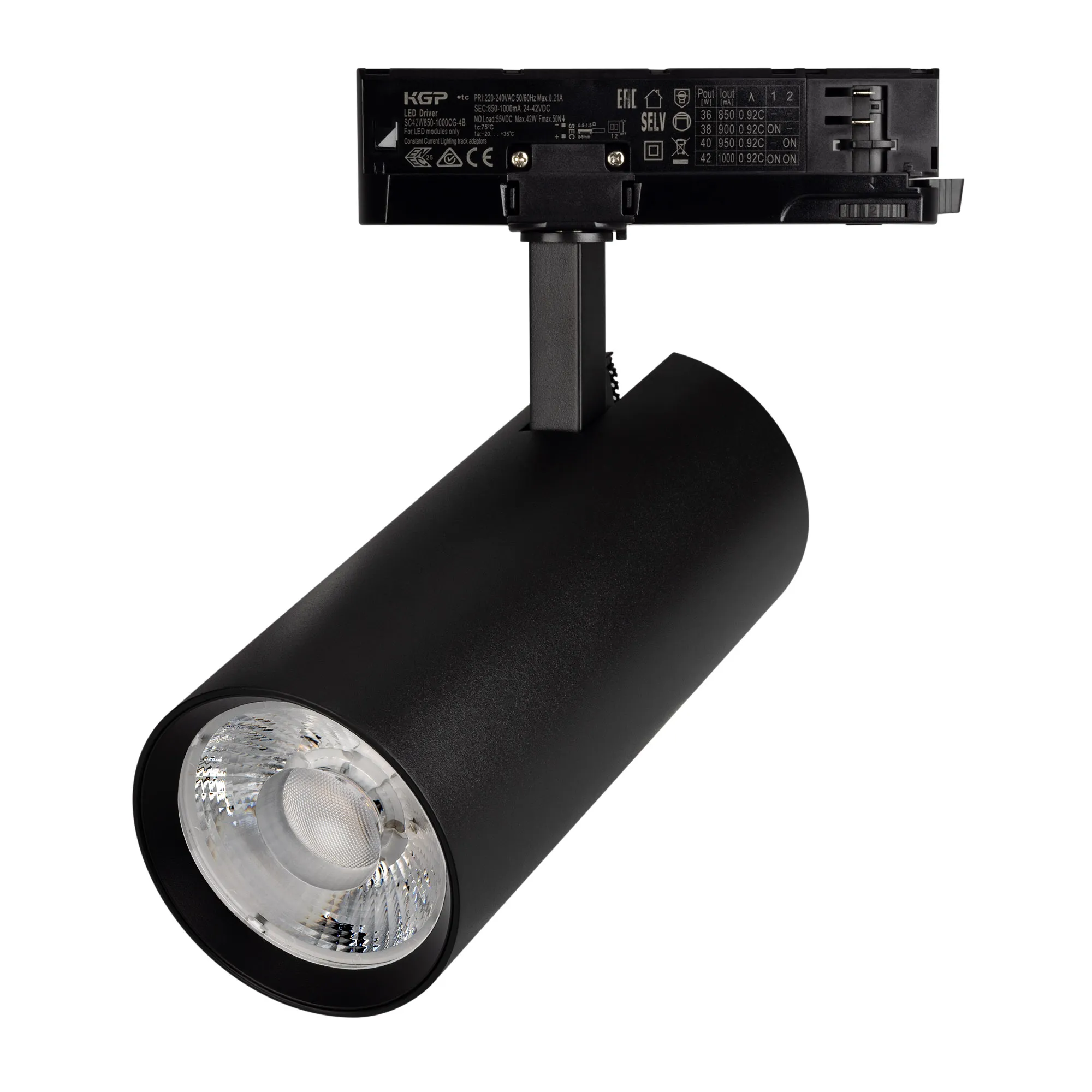 Светильник LGD-GERA-4TR-R90-40W Day4000 (BK, 24 deg, 230V) (Arlight, IP20 Металл, 5 лет)